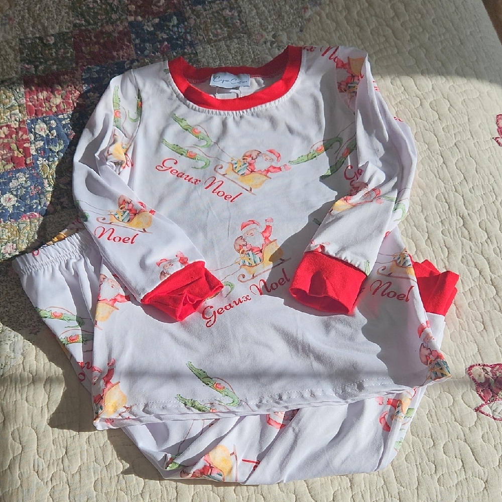 Cajun Christmas Pajama Set